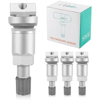 4PCS Tire Pressure Sensor Valve Stem (TPMS) Repair Kit Compatible with BMW