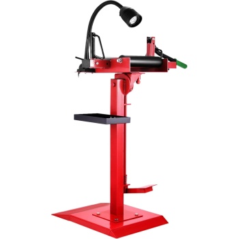 VEVOR Manual Tire Spreader, Portable Tire Changer with Stand, Manual Car Light
