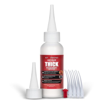 Starbond Premium Grade Cyanoacrylate (CA) Super Glue, Gap Filler Thick 2000 CPS
