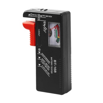 1Pcs Battery Tester Checker, Universal Battery Checker Model BT-168for AA AAA C