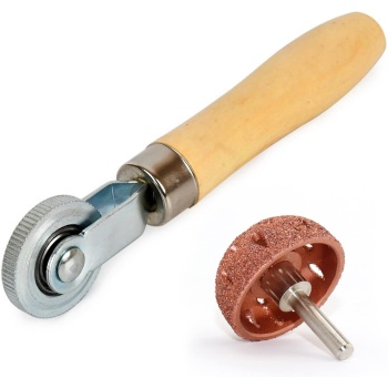 Tire Patch Rollers and Tungsten Buffing Wheels, Tire Repair Tool, Repair Patch