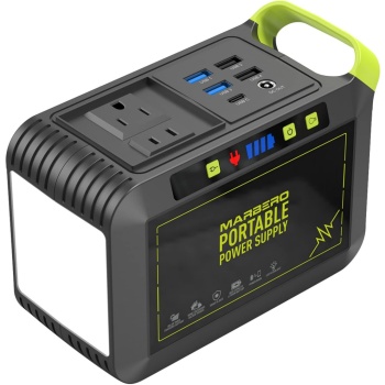 MARBERO Portable Power Station 88Wh Camping Lithium Battery Solar Generator Fast