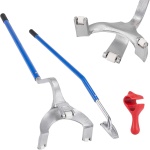 VEVOR Heavy Duty Tyre Lever, 571-622 mm, Steel Tyre Removal Bar