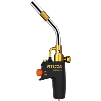 High Intensity Propane Torch Head Adjustable, GJ-8000 Trigger Start Map Gas