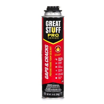 4 Set - Gaps & Cracks Size 24 oz Insulating Foam Sealant, Dow Chemical Co