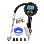 AZUNO Digital Tire Inflator with Pressure Gauge, 200 PSI, Heavy Duty Air