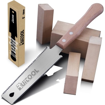 RUITOOL Japanese Hand Saw 6 Inch Double Edge Sided Pull Saw Ryoba
