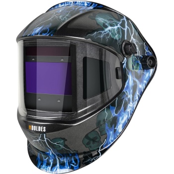 MDOLDES， Large Angle True Color Solar Automatic dimming Welding Helmet