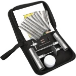 BETOOLL Universal Tire Repair Kit, Heavy Duty 24 Pcs Emergency Tire Plug Kit
