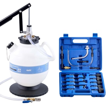 Orion Motor Tech 7.5L Transmission Fluid Pump, 2 Gallon Manual ATF Refill Kit