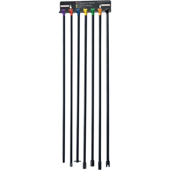 Steelman 7-Piece Spare Tire Retrieval Tool Kit, Lower and Raise Cradle-Suspended