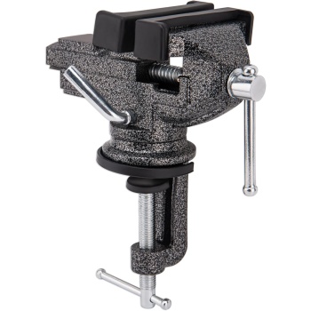 Universal Table Vise 3 Inch, Home Vise Clamp-on Portable Bench Clamp