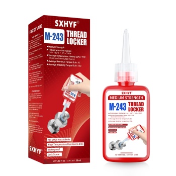 SXhyf Thread Locker Blue 243, Lock Tight Nuts and Bolts, Threadlocker Medium
