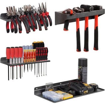 Screwdriver Organizer, Metal Plier Organizer Hammer Rack Screwdriver Holder Hand