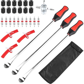 15" Tire Spoons Kit, Tire Changing Tool for Motorcycles, Dirt Bikes, Lawn Mowers
