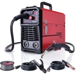 ARCCAPTAIN 130A MIG Welder, 110V Flux Core MIG Welder/Lift TIG/Stick
