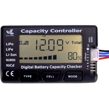 RC CellMeter-7 Digital Battery Capacity Checker Controller Tester for LiPo LiFe