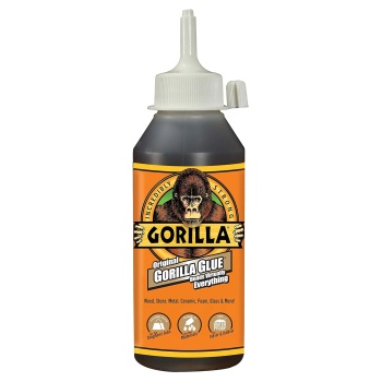 Gorilla Original Gorilla Glue, Waterproof Polyurethane Glue, 8 Ounce Bottle