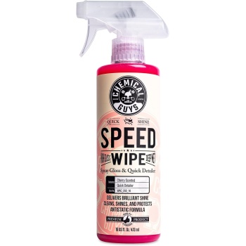 Chemical Guys WAC_202_16 Speed Wipe Quick Detailer, Safe for Cars, Trucks, SUVs