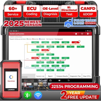LAUNCH X431 PRO3S+SMARTLINK HD Heavy Duty Truck Scanner,2025 Elite