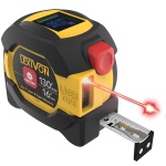 LEXIVON 2 in 1 Digital Laser Tape Measure | 130ft/40m Laser Distance Meter