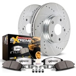 Power Stop K1890-36 Rear Z36 Truck & Tow Brake Kit, Carbon Fiber Ceramic Brake