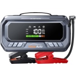 YaberAuto 10-in-1 Portable Car Jump Starter with Air Compressor 160PSI 6000A 65W