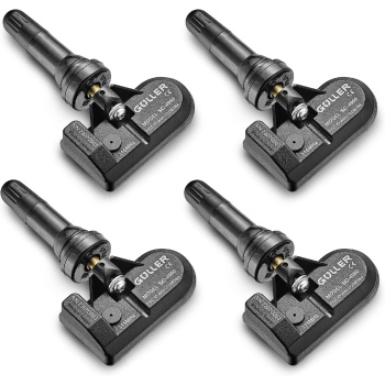 GULLER TPMS 433MHz Tire Pressure Sensor 4-Pack | Preprogrammed for Certain