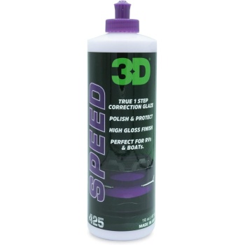 3D Speed Car Scratch Remover Polish & Wax – 16oz – All-in-One Scratch Remover