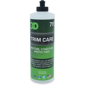 3D Trim Care Restorer of Faded & Dull Plastic, Rubber, Trim & Bumpers