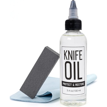 Knife Oil Rust Eraser Kit, Extra Large Rust Remover for Knives, Sword