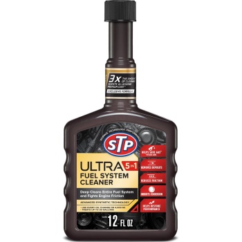 STP Ultra 5 In 1 Fuel System Cleaner and Stabilizer, Deep Cleans Fuel System and
