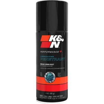 K&N Penetrating Oil, Removes Moisture and Rust, Lubricate, 9oz Aerosol Spray