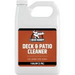 Liquid Rubber Deck and Patio Cleaner - Fast Acting Outdoor Surface Cleanser