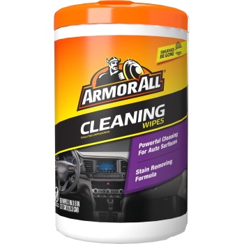 Armor All Car Cleaning Wipes, Wipes for Car Interior and Car Exterior