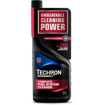 Chevron Techron Concentrate Plus Fuel System Cleaner, 20 oz., Pack of 1