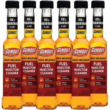 Gumout 510013 High Mileage Fuel Injector Cleaner, 6 oz. (Pack of 6)
