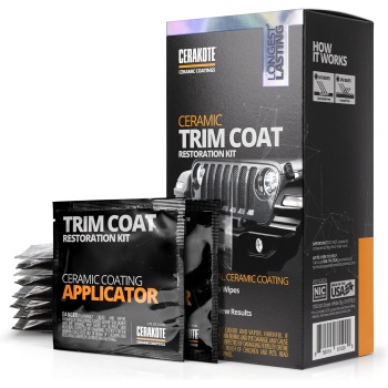 CERAKOTE® Ceramic Trim Coat Kit - Quick Plastic Trim Restorer - Ceramic Coating