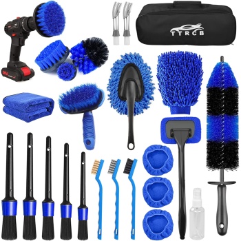 26Pcs Car Detailing Brush Set, Car Detailing Kit, Car Detailing Brushes