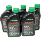 Pack of 5 Kawasaki 99969-6296 Genuine OEM K-Tech SAE 10W-40