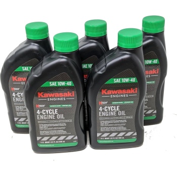 Pack of 5 Kawasaki 99969-6296 Genuine OEM K-Tech SAE 10W-40
