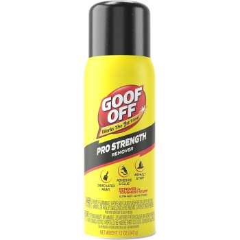 Goof Off FG658 Professional Strength Remover, Aerosol 12-Ounce