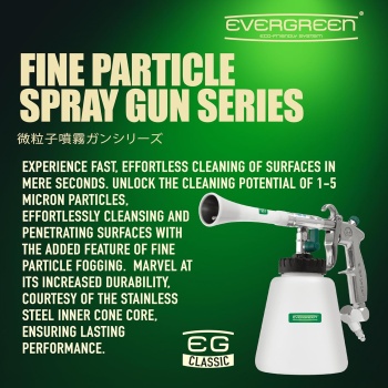 Nanoskin EVERGREEN Classic Tornado Cleaning Tool - Patented Pneumatic Cleaning