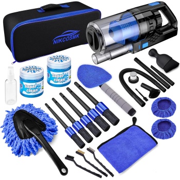 17pcs Car Detailing Kit Interior Cleaner, Car Interior Cleaning Kit