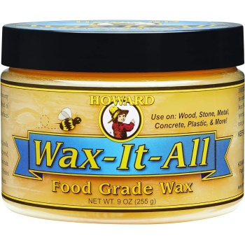 HOWARD - Protective Food-Grade Wax: Beautifies and Extends the Finish